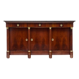 French Empire Mahogany Buffet For Sale