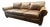 Rh Original Lancaster Leather 3-Cushion Sofa – 7' Petite 38"d | Italian Brompton Cocoa | Down-Feather | Pre-Owned For Sale