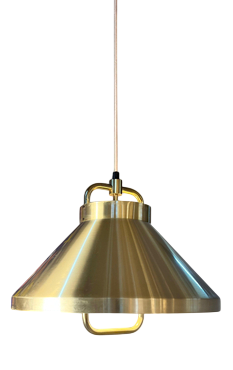 Gold Hanging Lamp from Fog & Mørup