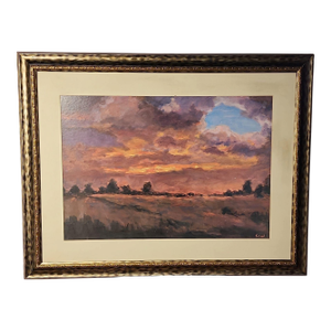 Natalie Krol - Fire in the Sky - Lithograph