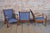 This exclusive set of three armchairs in the distinct Art Deco style dates from the 1920s in Czechoslovakia. The primary...
