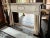 Wood Antique Federal Mantel For Sale - Image 7 of 9