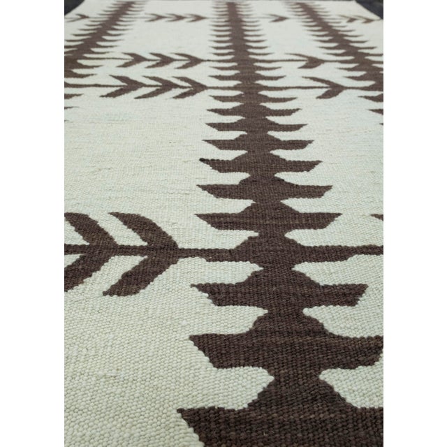 Early 21st Century Turkish Kilim Oriental Handmade Flatweave 3' x 4'6" #18160 For Sale - Image 5 of 8