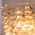 Large Clear Murano Glass Wall Lamps with Spikes and Gold Finish Frames, 1990s, Set of 2 For Sale - Image 9 of 13
