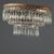 Empire Italian Chandelier in Glass and Gilt Iron For Sale - Image 9 of 9