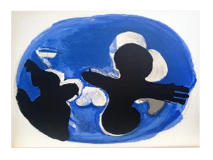 Georges Braque, Birds II, Original Lithograph, 1955