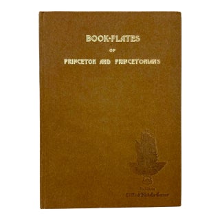 Bookplates of Princeton and Princetonians by Clifford Nickels Carver 1912 Book For Sale