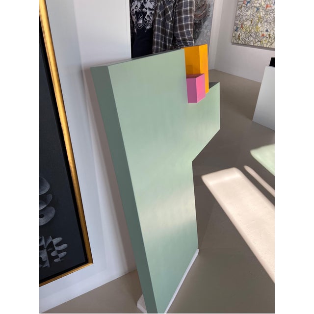 William Finlayson Jr. Modern Acrylic Painting on Panel Titled: "2 Birds in a Tree" 2021 For Sale In West Palm - Image 6 of 10