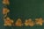 Green Tole Tray Top Coffee Table by Maison Ramsay, France For Sale - Image 9 of 12