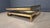 Metal Vintage 23kt Gold Layered Two-Tier Coffee Table from Belgochrom, 1970s For Sale - Image 7 of 12
