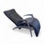 Black David Lounger in Black Leather from Interprofil For Sale - Image 8 of 9
