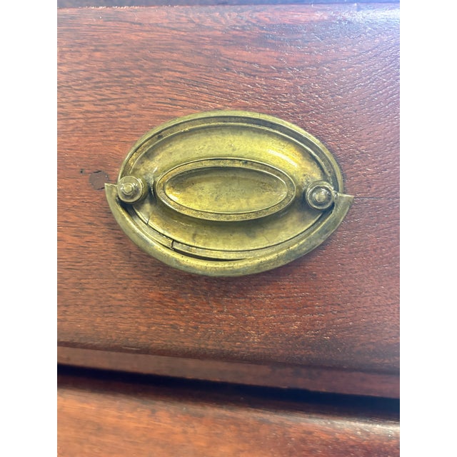 Late 18th Century Late 18th Century Federal Period Mahogany Chest of Drawers For Sale - Image 5 of 9