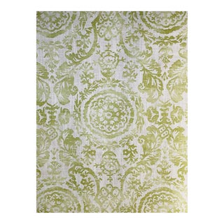 Thibaut "Sansome" Print Fabric- 4 1/2 Yards- 2 Pieces For Sale
