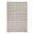 Rug & Kilim’s Zilu Style Kilim in White With Gray Floral Pattern For Sale