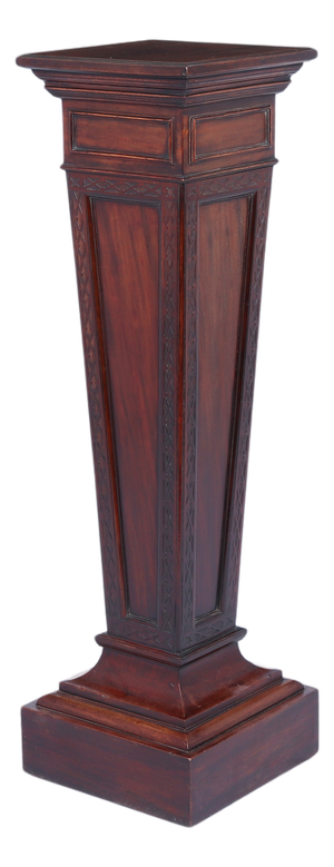 Georgian Style Mahogany Pedestal Stand, 1920s
