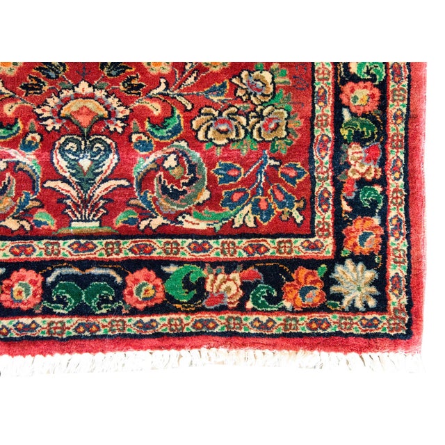 Early 20th Century Persian Sarouk Runner For Sale - Image 12 of 15