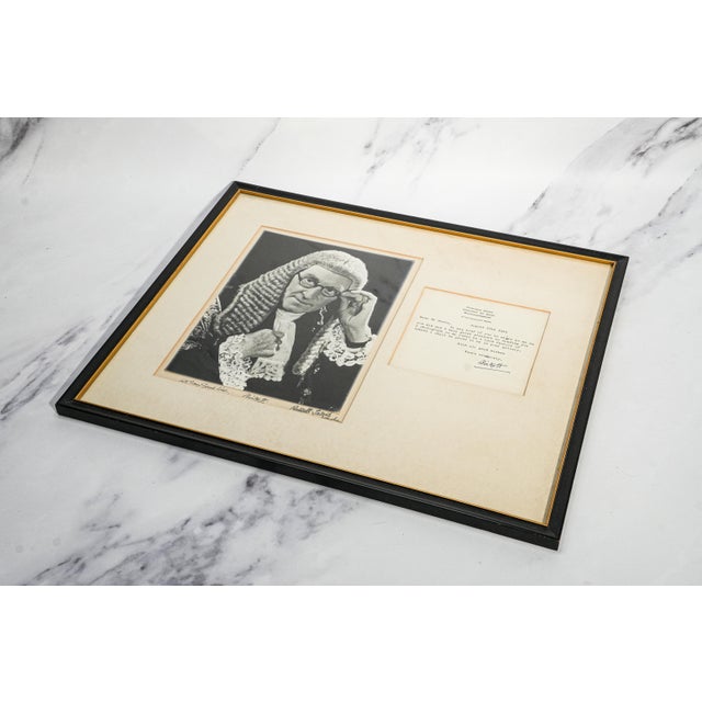 1960s Rare William Norman Birkett 1st Baron Birkett Lord Justice Judge World War II Nuremberg Trials Signed Framed Photograph Legal Law History For Sale - Image 13 of 15