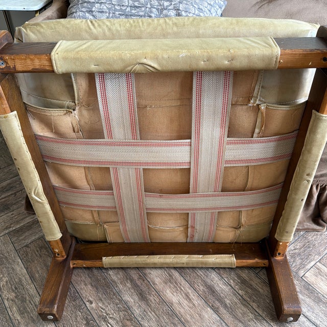 Mustard 1960s Percival Lafer Style Ottoman For Sale - Image 8 of 10