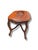 1980s Wood Table With Figures For Sale - Image 4 of 4