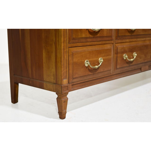 Mid Century Transitional Lowboy by Davis Furniture of Nashville Tn For Sale - Image 9 of 13