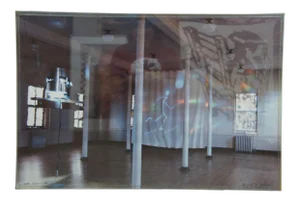 1990s Susan Dallas-Swann Equinox Exhibit Installation Light Photograph, Framed