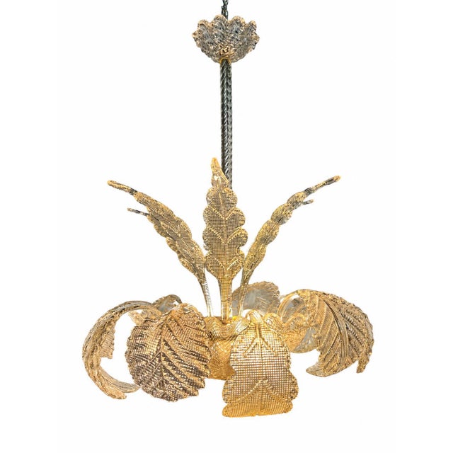 Murano Glass Chandelier attributed to Ercole Barovier, 1940s For Sale - Image 18 of 18