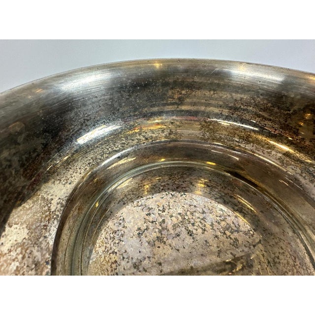 Large French Silver Plated Champagne Cooler Bowl, 1900s For Sale - Image 9 of 12