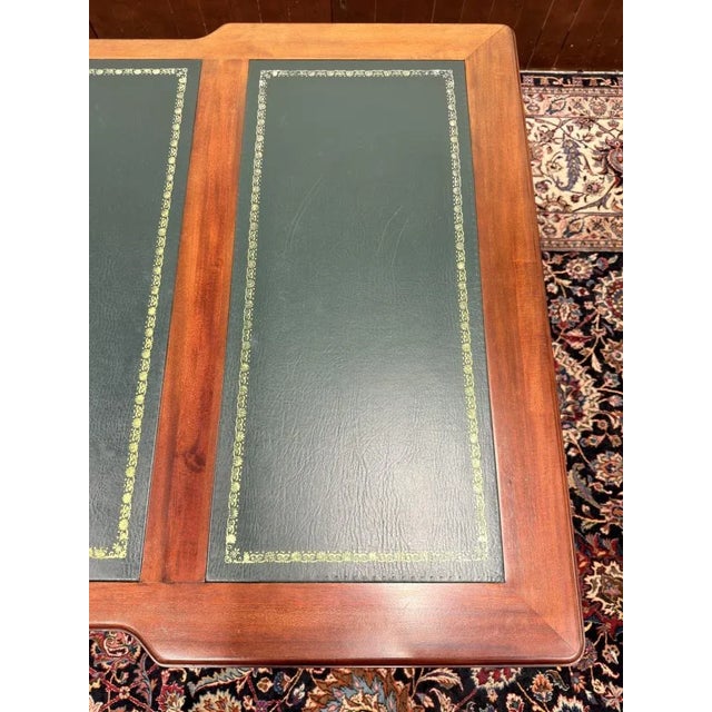 English Chesterfield Partners Desk For Sale - Image 16 of 18