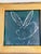 Abstract Abstract Moon Bunnies by Elia Sketch Painting in Gold Frame For Sale - Image 3 of 3