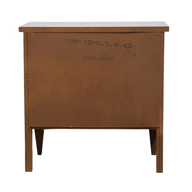 Thomasville Furniture Milano Collection Italian Mediterranean Style 26" Three Drawer Nightstand 532-13 For Sale - Image 10 of 13