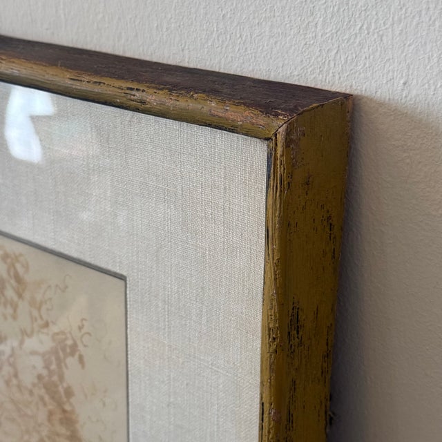 Signed Antimo Beneduce Sepia Landscape Study Drawing For Sale - Image 4 of 6