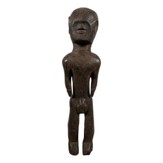 Nude Wooden Male Statue, Nyamwezi, Tanzania, 1800s For Sale
