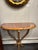 Hollywood Regency 1960s Vintage Faux Bamboo Console Table With Marble Top For Sale - Image 3 of 6