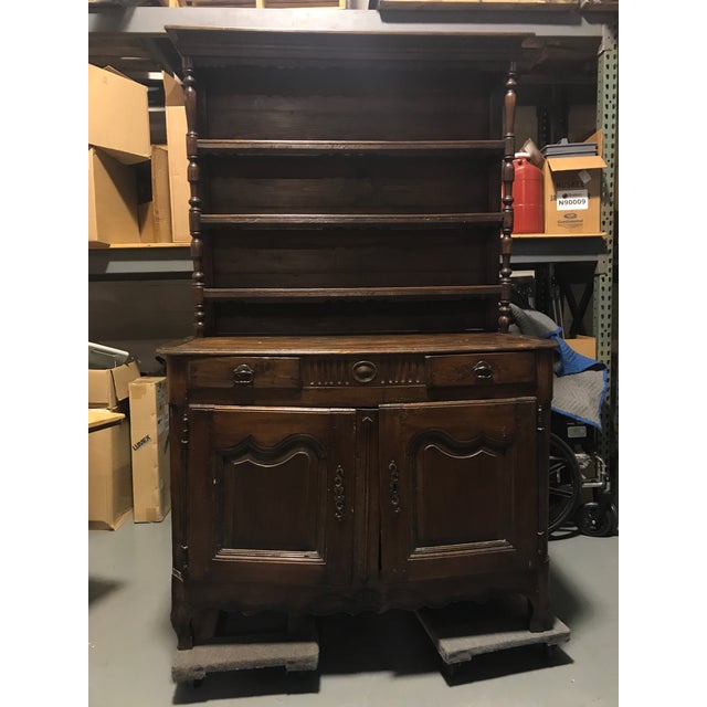 17th Century French Buffet With Plate Rack For Sale - Image 9 of 10
