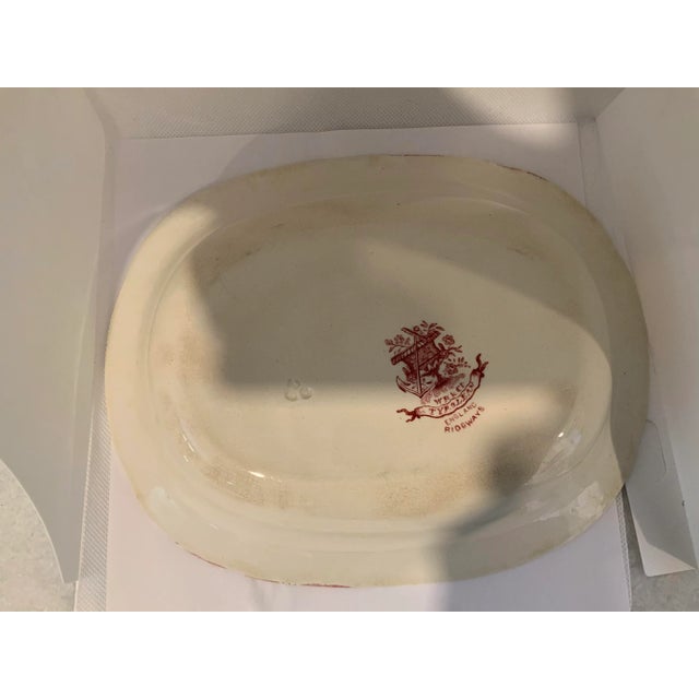 Early 19th Century Early 1800’s Tyrolean Red Serving Bowl For Sale - Image 5 of 8