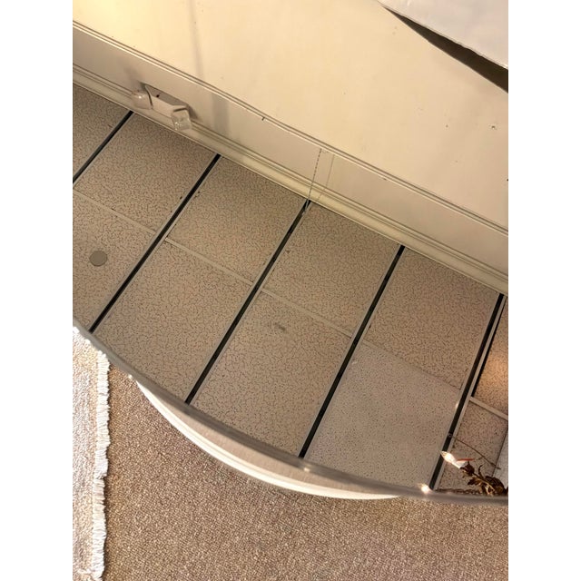 Wood Caracole Modern Taupe Velvet Clio King Bed and Muse Nightstands Set of 3 For Sale - Image 7 of 10