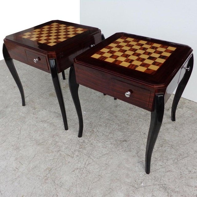 Art Deco Early 20th Century Art Deco Style Game Table For Sale - Image 3 of 9