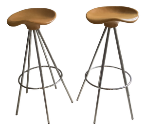 Jamaica Swivel Bar Stools by Pepe Cortès for BD Barcelona, 1990s, Set of 2