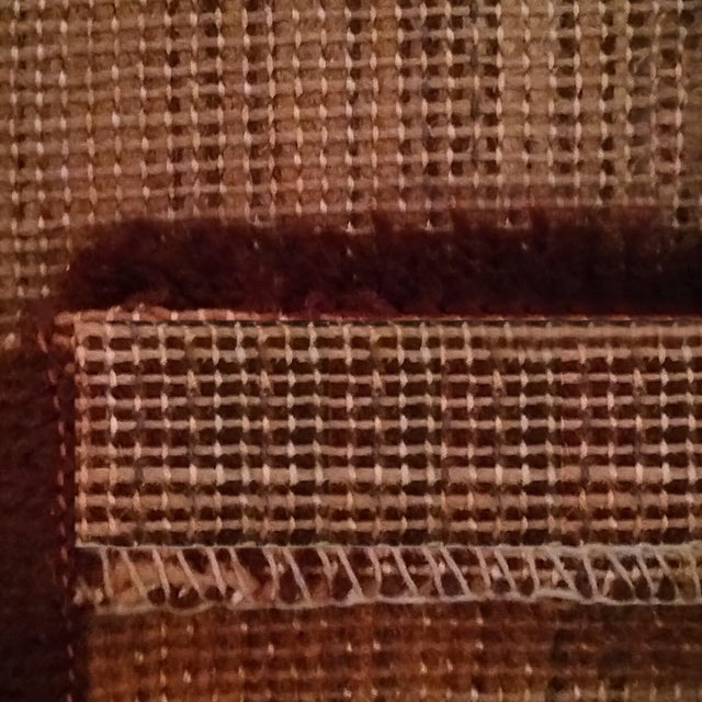 Beige Space Age Geometric Rug in Wool, Italy, 1970s For Sale - Image 8 of 11