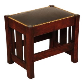Example of Stickley Brothers Ottomans and Footstools