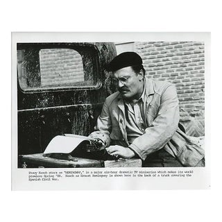 Stacey Keach As Hemingway, Nik Wheeler, Photograph, 1984 For Sale