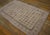1920s Ivory Purple Geometric Triban Antique Indian Cotton Agra Rug 3'10" X 6'8" Pile Knotted Carpet For Sale - Image 9 of 13
