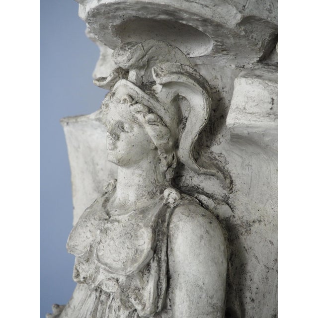 19th Century 19th C. Plaster Allegorical Personification of the City of Saint-Étienne, France For Sale - Image 5 of 18