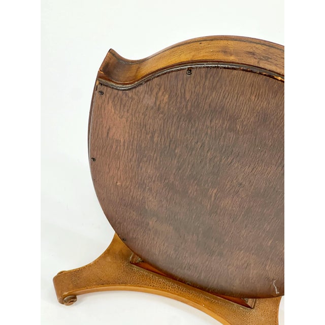 Glass Antique Georgian Style Gentleman's Table Top Vanity Mirror For Sale - Image 7 of 11