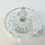 1970s 1970s Vintage Hollywood Regency Chippendale Cut Crystal Ring Holder, Starbust Design For Sale - Image 5 of 7