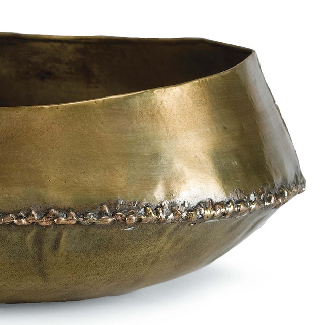 Not Yet Made - Made To Order Regina Andrew Bedouin Bowl Large in Brass For Sale - Image 5 of 6