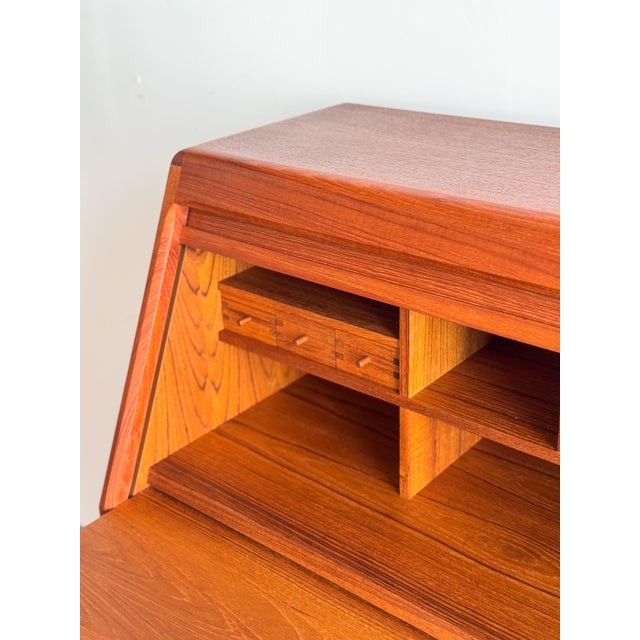 Mid-Century Modern Teak Secretary from Dyrlund, 1960s For Sale - Image 13 of 18