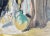 1960s Expressionist Oil Painting on Board For Sale - Image 4 of 5