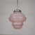 Art Deco Pendant Lamp with Pink Glass Shade, 1930s For Sale - Image 9 of 18
