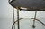 Mid-Century Round Brass and Marble-Effect Glass Bar Cart, Italy, 1950s For Sale - Image 11 of 15